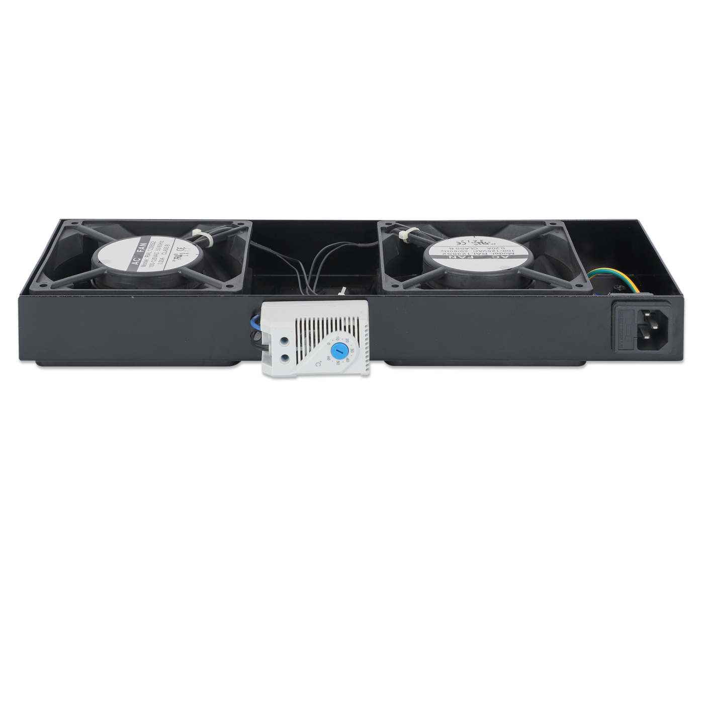 Unidad de Doble Ventilación con Termostato para Gabinete de pared de 19" Image 5