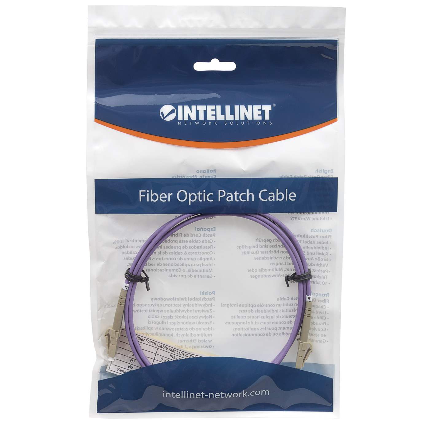 Patch Cord de Fibra Optica, Dúplex, Multimodo Packaging Image 2