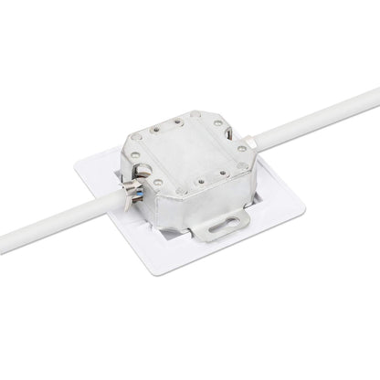Placa de pared RJ45 blindada de 2 puertos Cat6 10G Image 6