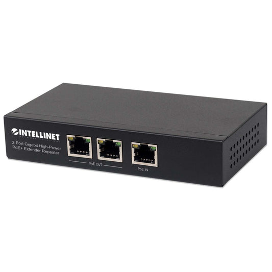 Extensor Repetidor PoE+ de Dos Puertos Gigabit de Alta Potencia  Image 1