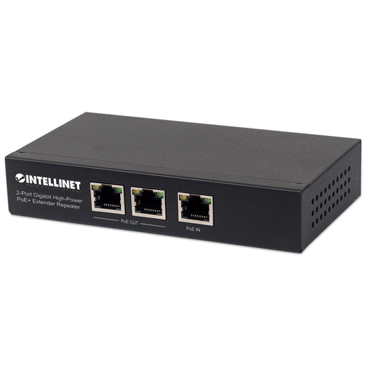 Extensor Repetidor PoE+ de Dos Puertos Gigabit de Alta Potencia  Image 1