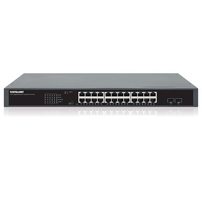 Switch PoE+ Gigabit Ethernet de 24 puertos con 2 puertos SFP, Extensión PoE a 250 m Image 6