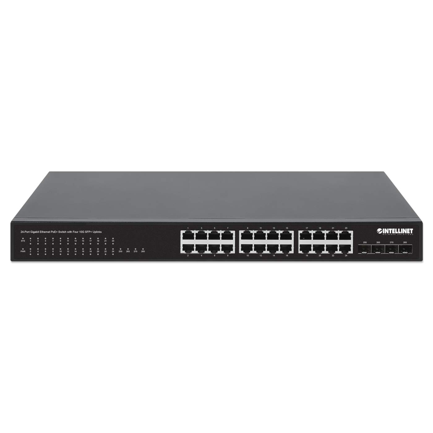 Switch PoE+ con 24 puertos Gigabit y 4 puertos 10G SFP+ Image 4