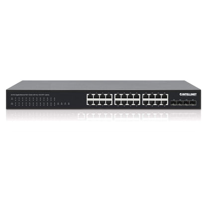 Switch PoE+ con 24 puertos Gigabit y 4 puertos 10G SFP+ Image 6