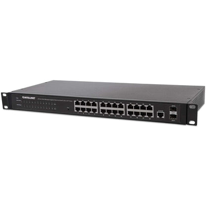 Switch de 24 Puertos Gigabit Ethernet Administrable por Web con 2 puertos SFP Image 7