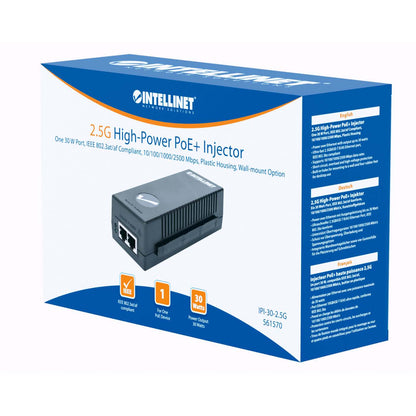Inyector PoE+ de alta potencia 2.5G Packaging Image 2