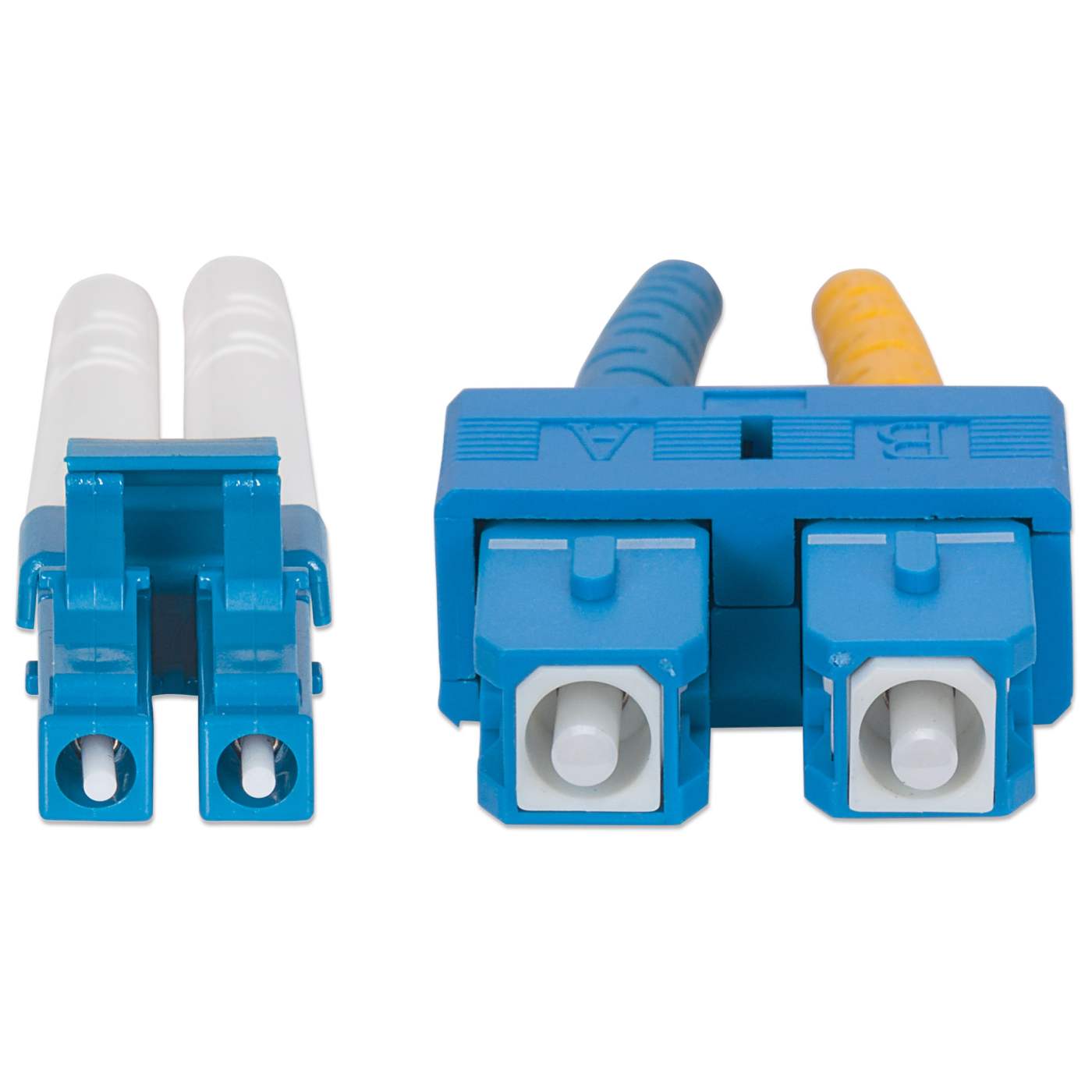 Cable de fibra óptica de 3 m LC a SC UPC, 3.0 mm, dúplex, LSZH, monomodo OS2, amarillo Image 4