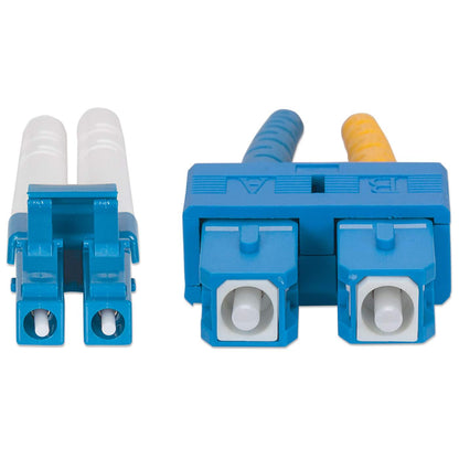 Cable de fibra óptica de 3 m LC a SC UPC, 3.0 mm, dúplex, LSZH, monomodo OS2, amarillo Image 4