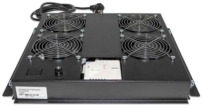 Unidad de ventilación de 4 ventiladores para racks de 19" Image 1