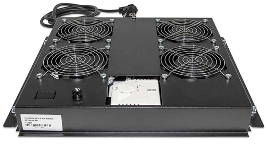 Unidad de ventilación de 4 ventiladores para racks de 19" Image 1