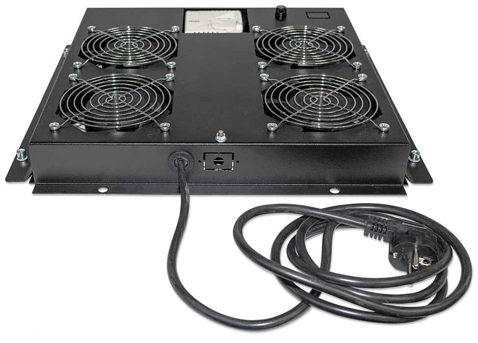 Unidad de ventilación de 4 ventiladores para racks de 19" Image 2