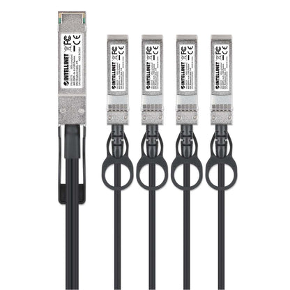Cable de conexión DAC pasivo de 40G QSFP+ a 4 x 10G SFP+, 1m (3 ft) Image 4