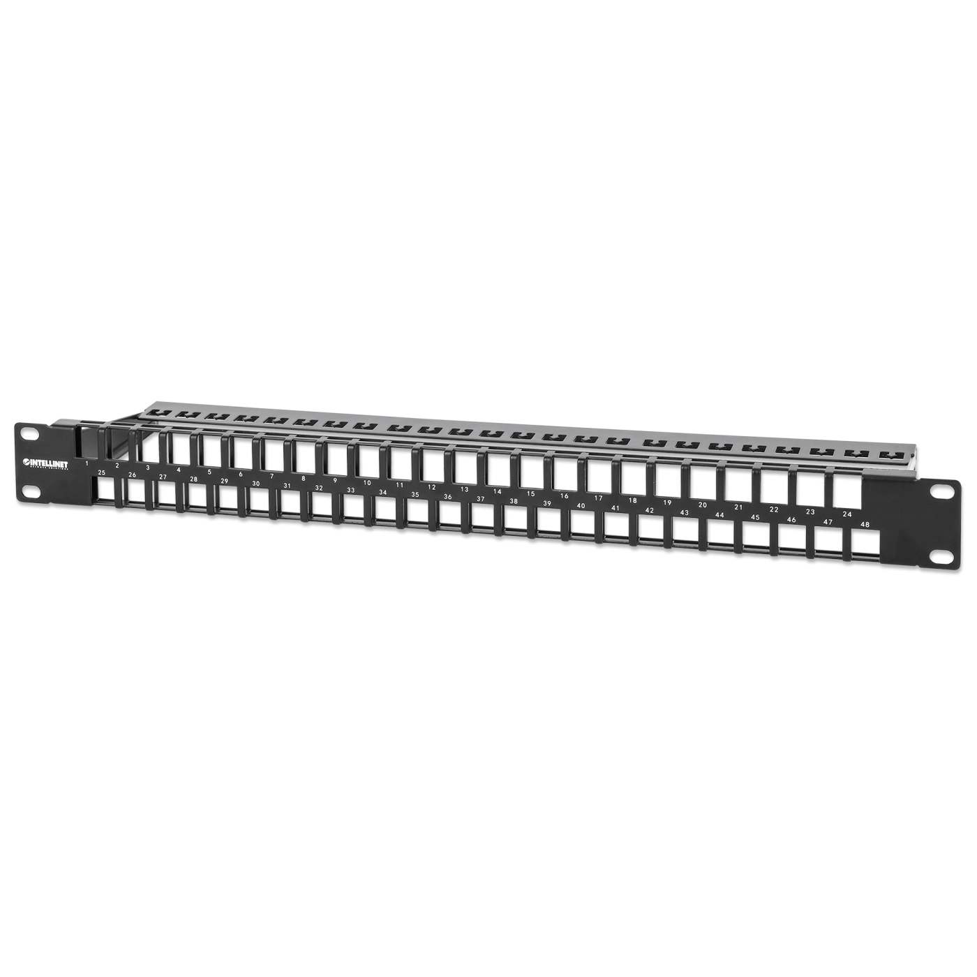 Panel de Parcheo en Blanco no apantallado de 48 puertos, 1U Image 1