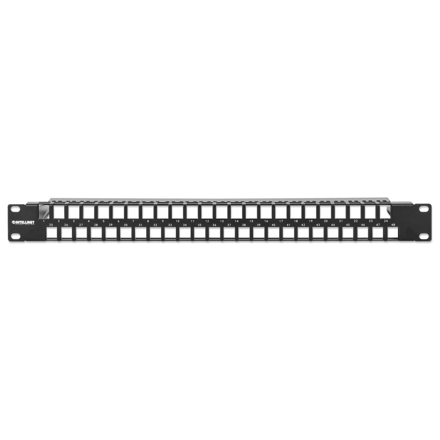 Panel de Parcheo en Blanco no apantallado de 48 puertos, 1U Image 3
