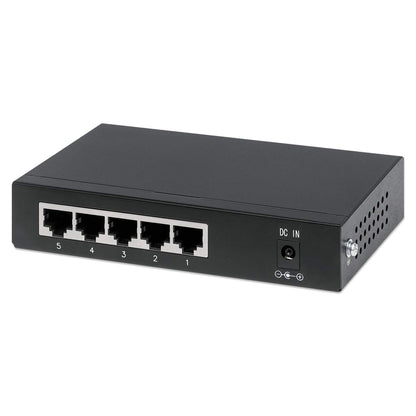 Switch PoE+ 5 Puertos Gigabit Ethernet para Escritorio Image 5
