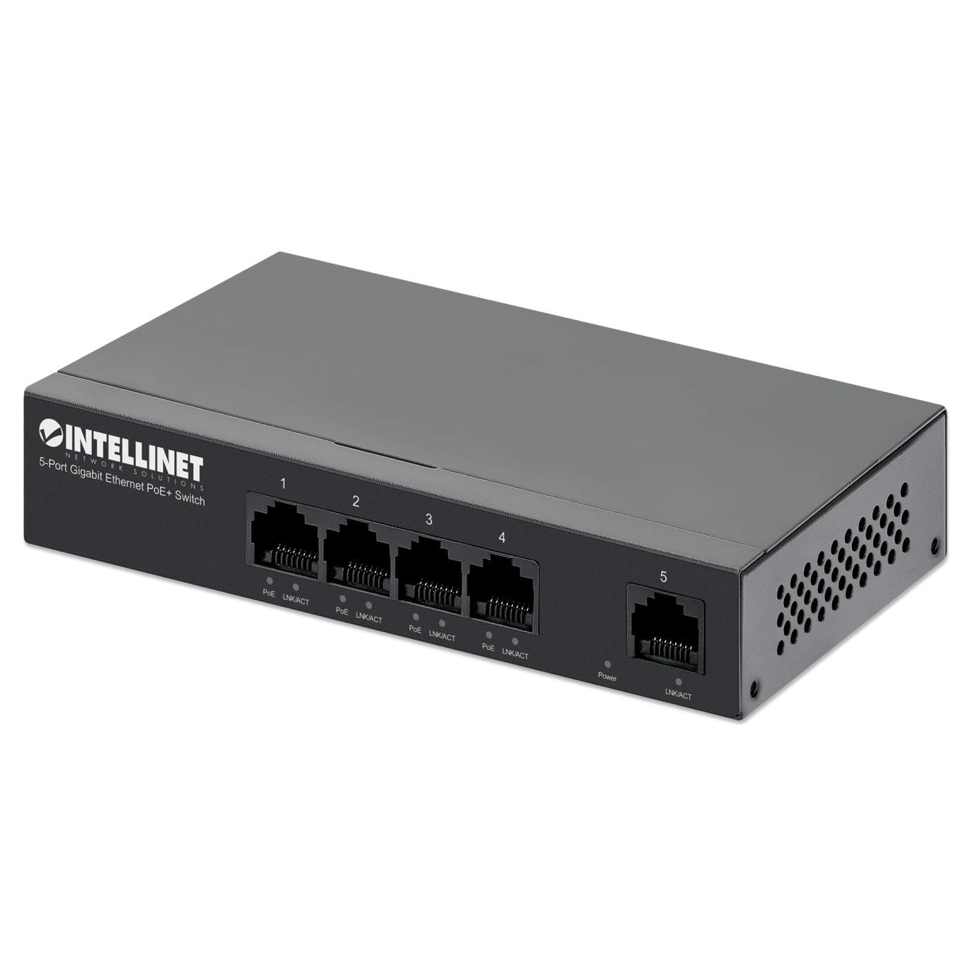 Switch PoE+ con 5 puertos Gigabit Image 1