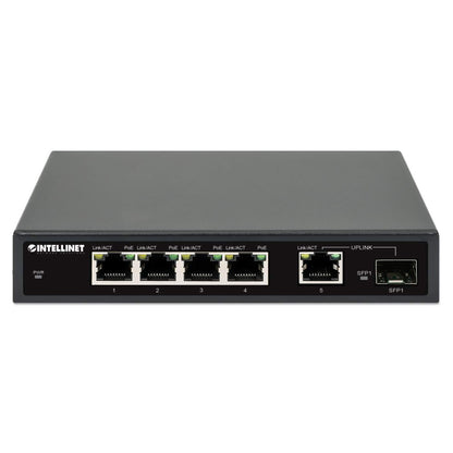Switch PoE+ con 5 puertos Gigabit y 1 puerto SFP Image 4