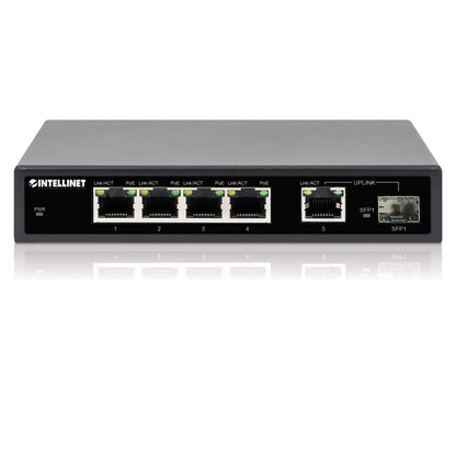 Switch PoE+ con 5 puertos Gigabit y 1 puerto SFP Image 6