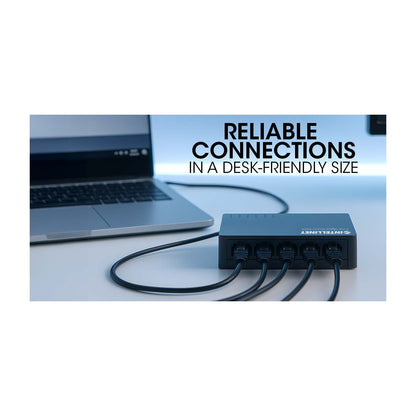 Switch con 5 puertos Gigabit Ethernet Image 10