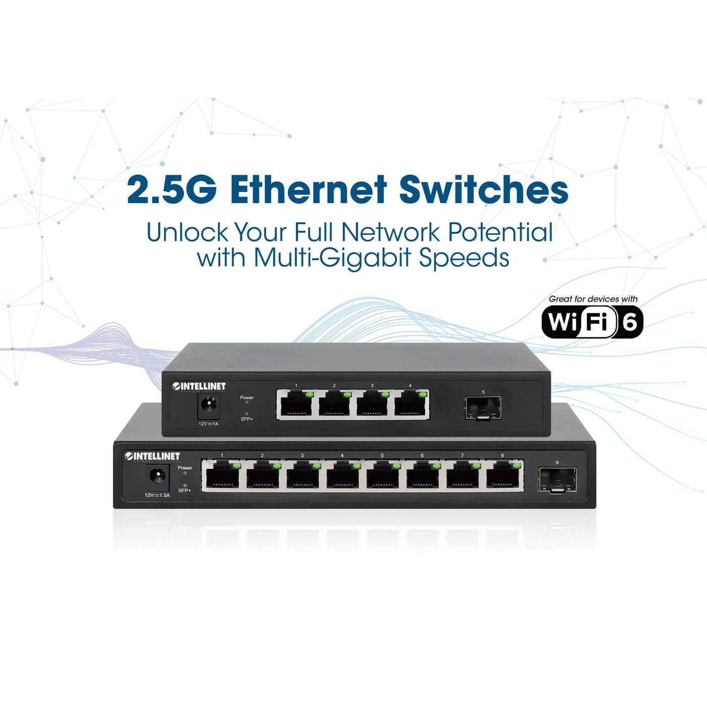 Switch de 5 puertos con 4 puertos de 2.5 GE y 1 enlace ascendente SFP+ Image 10
