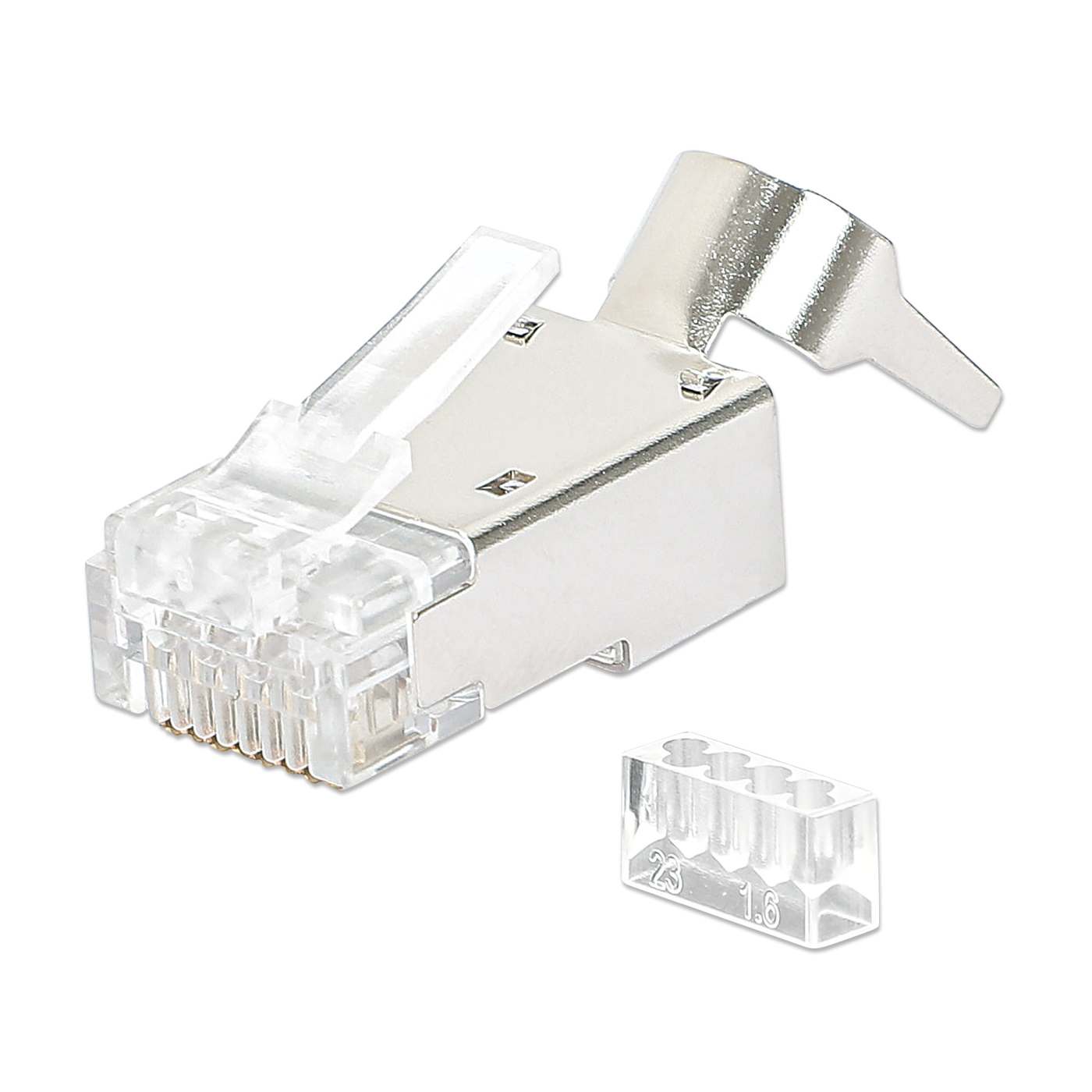 Plugs Modulares RJ45 Cat 6A, Línea Pro Image 1