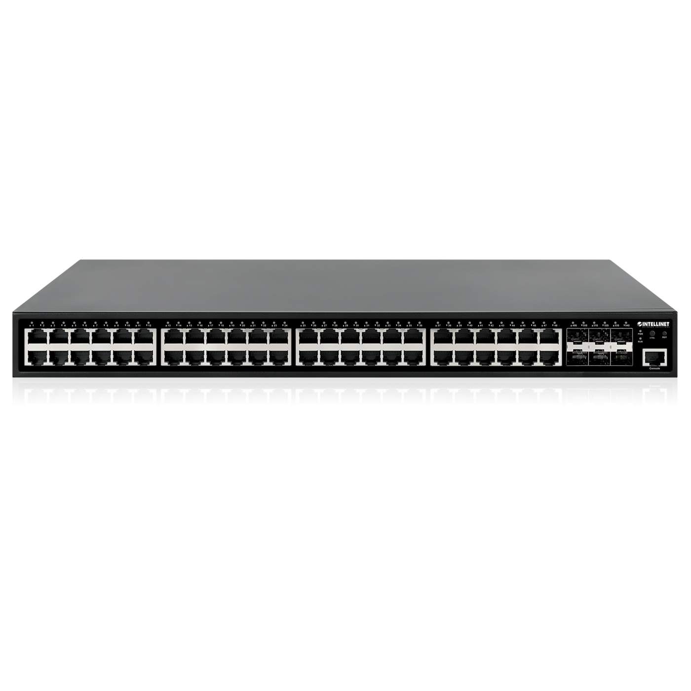 Switch administrado de capa 2+ PoE+ Gigabit Ethernet de 48 puertos con seis enlaces ascendentes SFP+ de 10 G Image 6