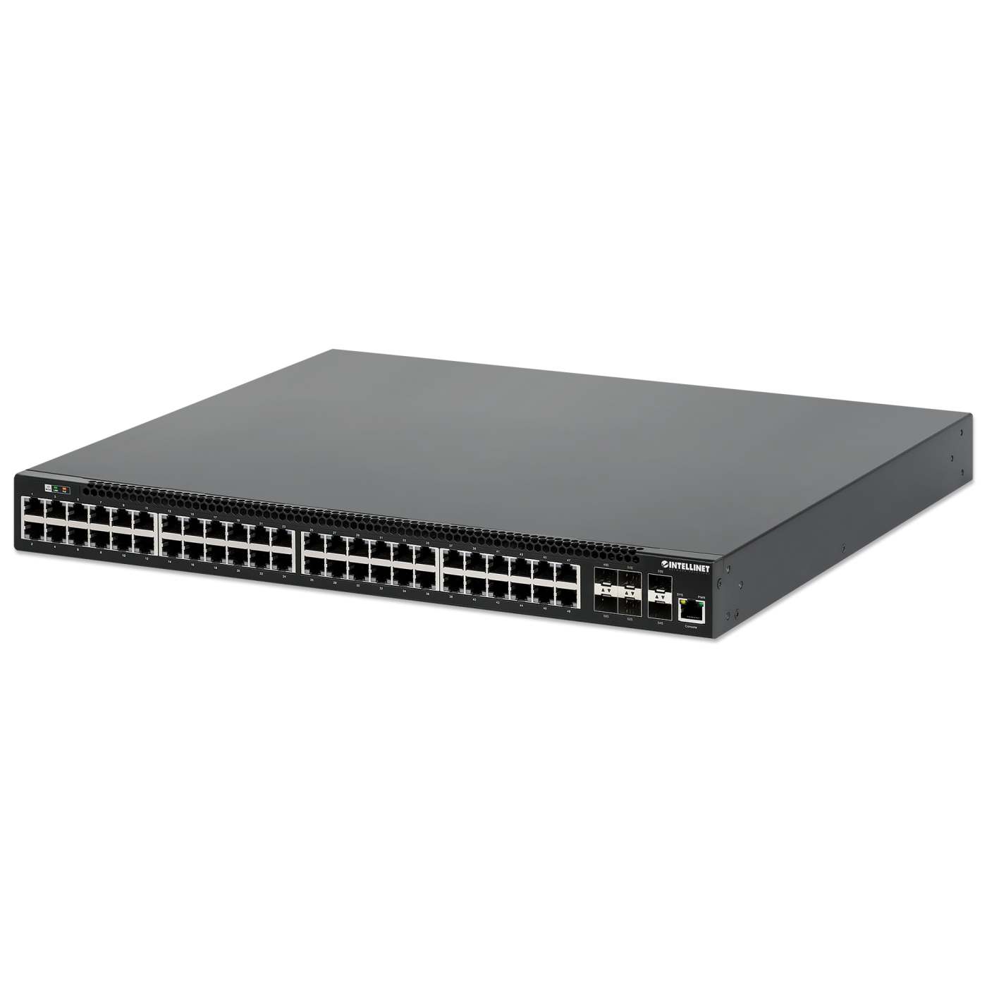 Switch PoE+ Capa 3 (L3) con 48 puertos Gigabit y 6 puertos uplink SFP+ Image 1