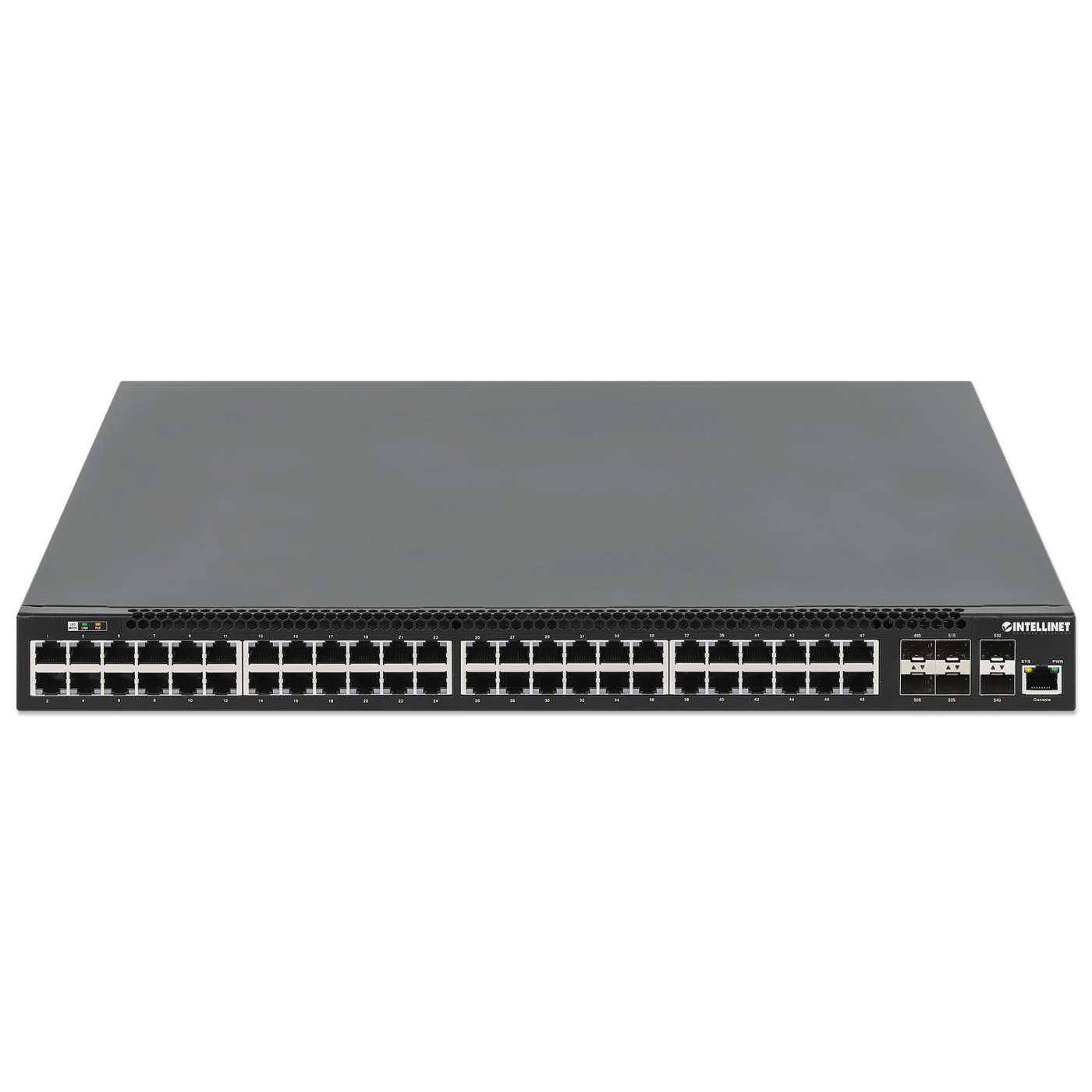 Switch PoE+ Capa 3 (L3) con 48 puertos Gigabit y 6 puertos uplink SFP+ Image 4