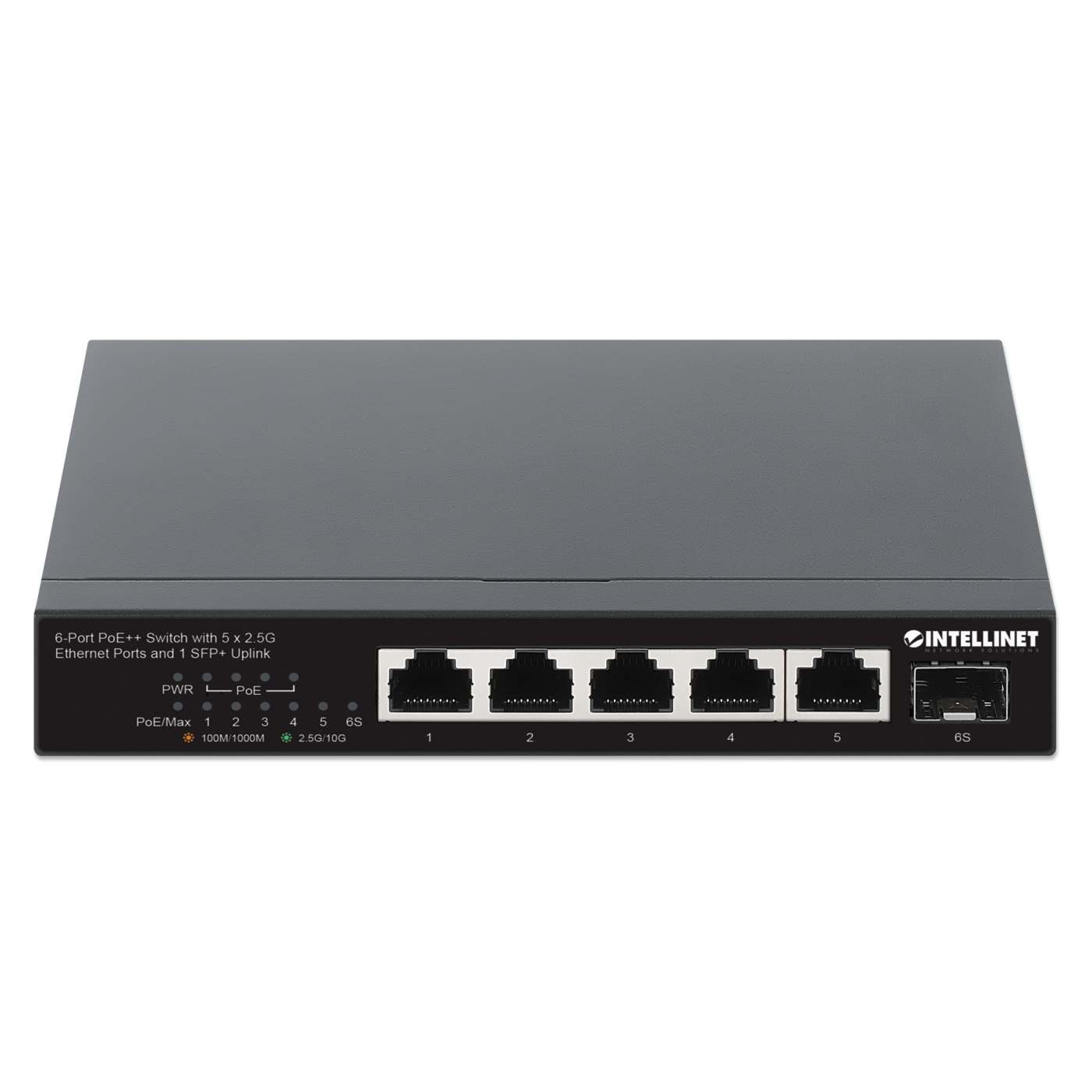 Switch PoE++ con 5 puertos Ethernet 2.5G y 1 enlace ascendente SFP+ Image 4