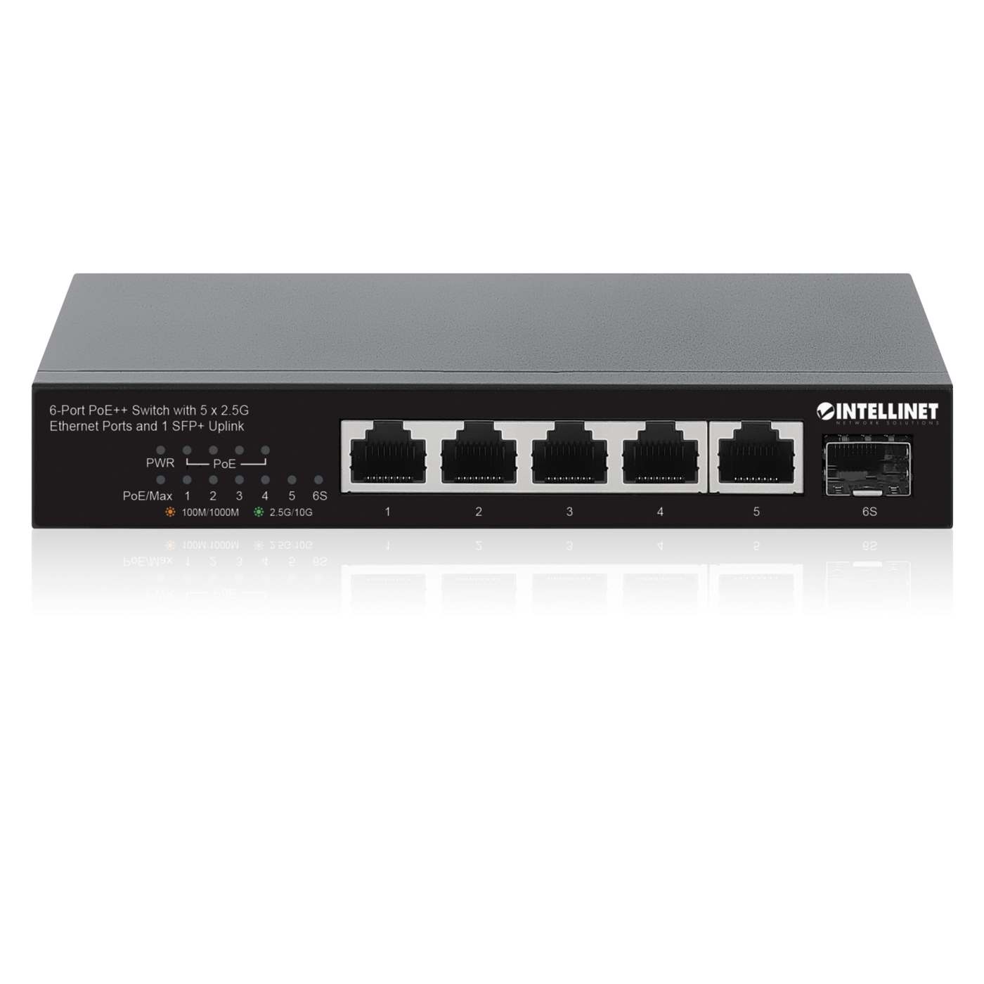 Switch PoE++ de 6 puertos con 5 puertos Ethernet de 2,5 G y 1 enlace Uplink SFP+ de 120 W Image 5