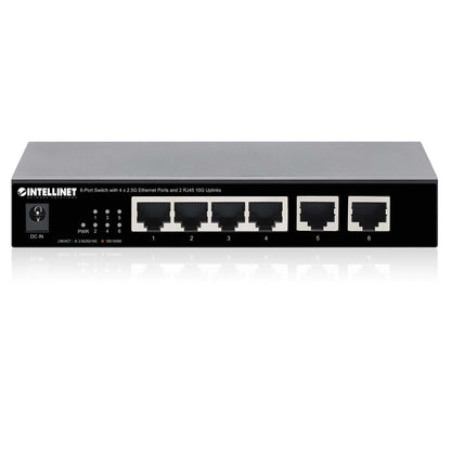 Switch de 6 puertos con 4 puertos Ethernet de 2.5 G y 2 enlaces ascendentes RJ45 de 10 G Image 5