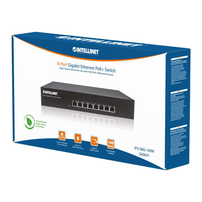 Switch Gigabit PoE+ de 8 puertos Packaging Image 2