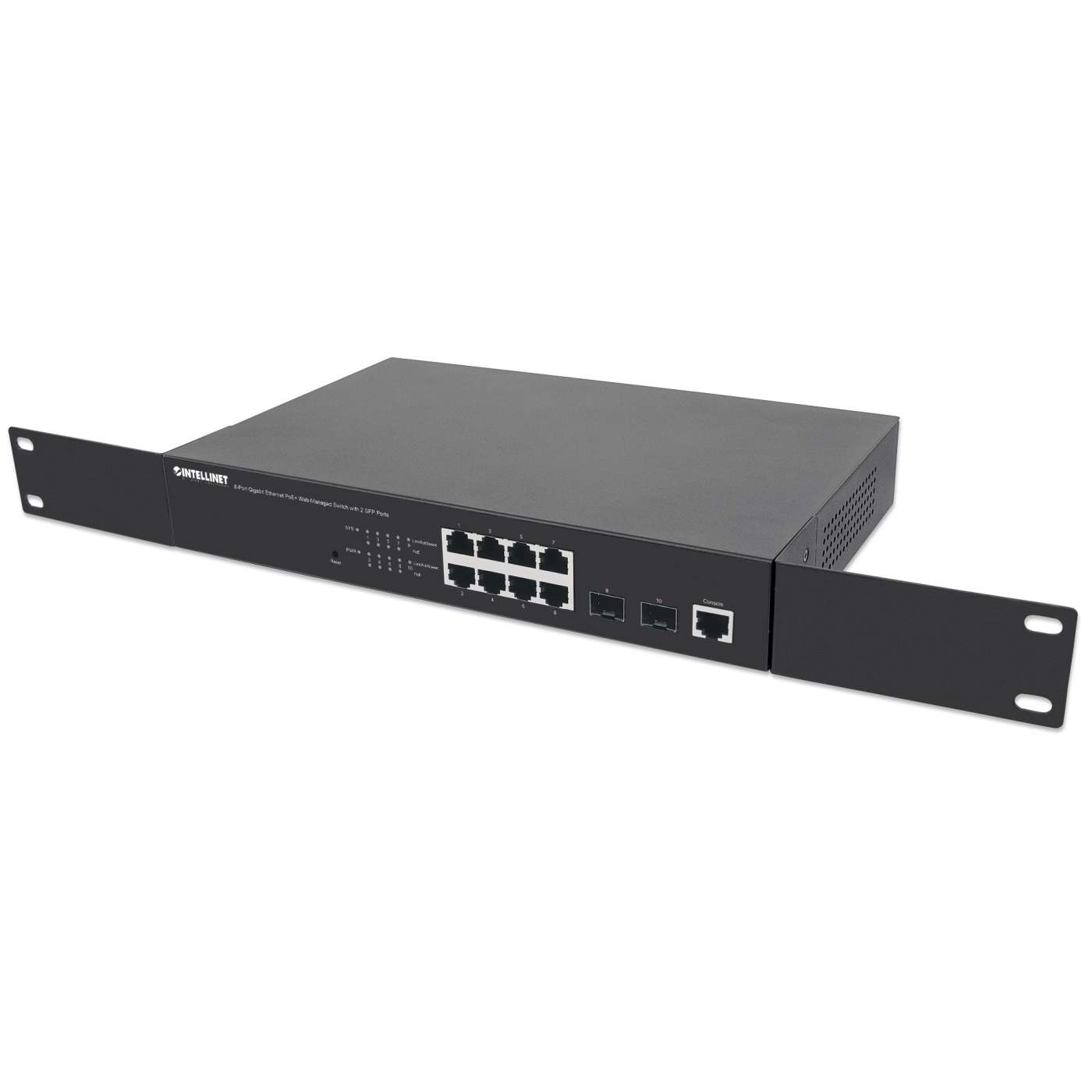 Switch Administrable Gigabit Ethernet de 8 puertos PoE+ con 2 puertos SFP Image 8