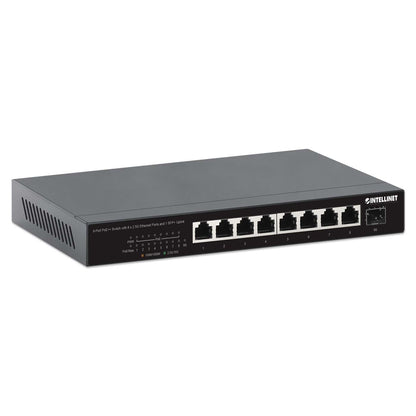 Switch PoE++ de 9 puertos con 8 puertos Ethernet de 2,5 G y 1 enlace Uplink SFP+ de 230 W Image 2