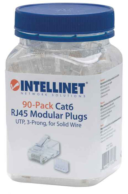 Plugs Modulares RJ45 Cat 6 Packaging Image 2