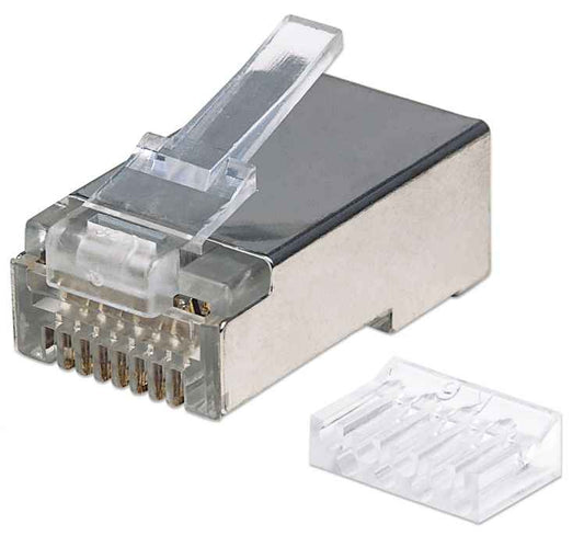 Plugs Modulares RJ45 Cat6, Pack con 80 piezas Image 1