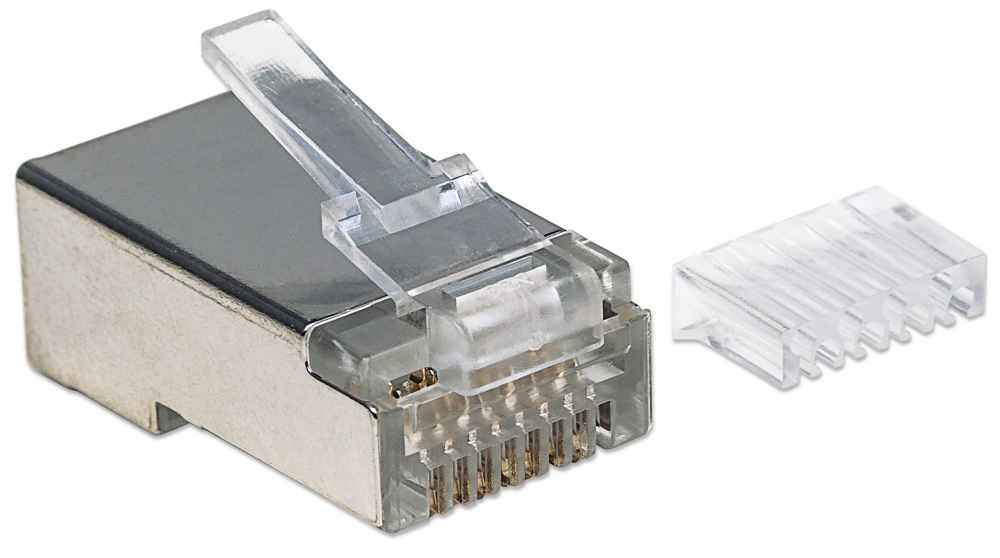 Plugs Modulares RJ45 Cat6, Pack con 80 piezas Image 3