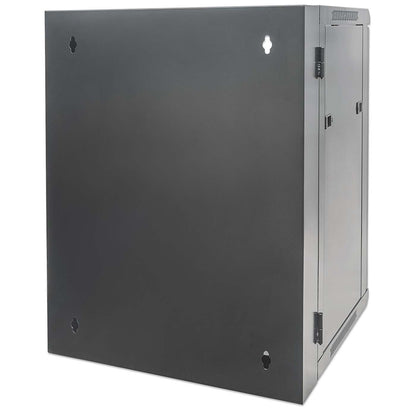 Gabinete mural abatible 19", 9U, Ensamblado Image 5