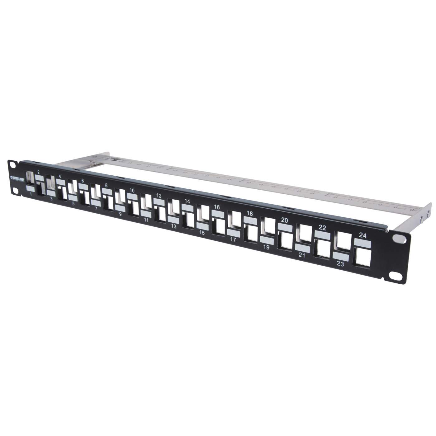 Panel de parcheo modular de 24 puertos, 1U Image 1
