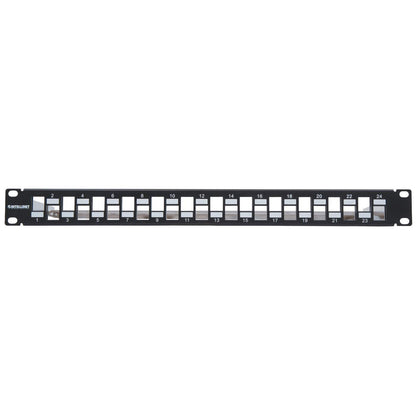 Panel de parcheo modular de 24 puertos, 1U Image 4