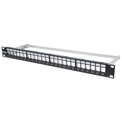 Panel de parcheo modular de 24 puertos 1U Image 1