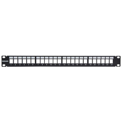 Panel de parcheo modular de 24 puertos 1U Image 3