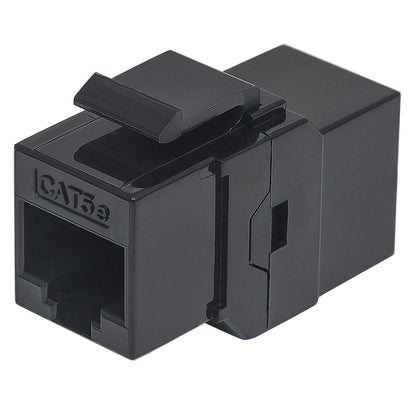 COPLE RJ45 A RJ45 CAT5e KEYSTONE NEGRO UTP Image 1