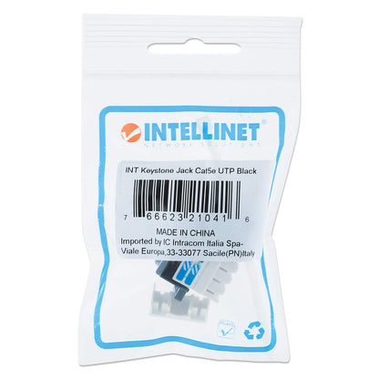 JACK RJ45 CAT5E KEYSTONE DE IMPACTO NEGRO Packaging Image 2
