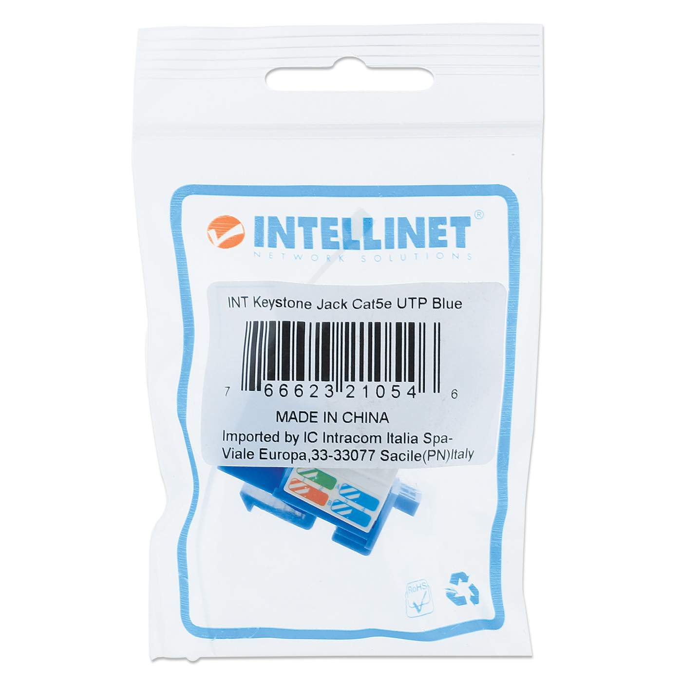 Conector Keystone Cat5e Packaging Image 2