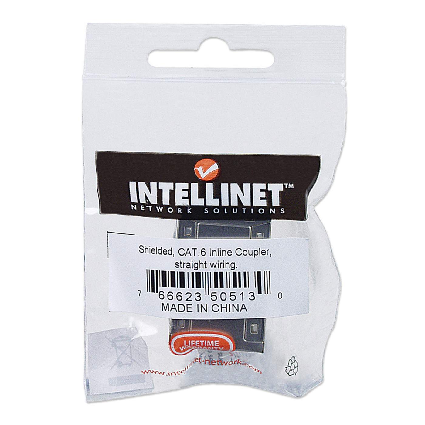 COPLE RJ45-RJ45 CAT6 MODULAR METALICO UTP FTP Packaging Image 2