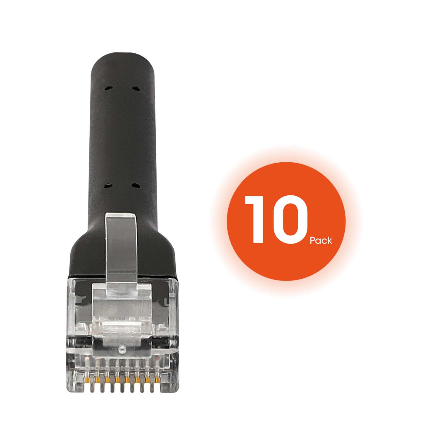 Paquete de 10 cables patch Cat6 FlexyBoot Slim, 0.3 m, U/UTP Image 6
