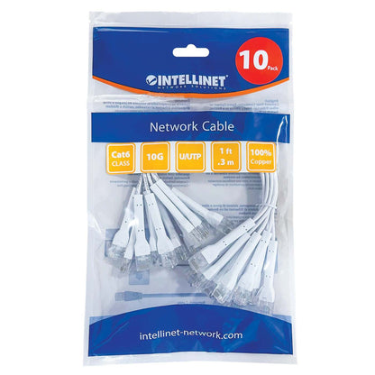 Paquete de 10 cables patch Cat6 FlexyBoot Slim, 0.3 m , U/UTP Packaging Image 2