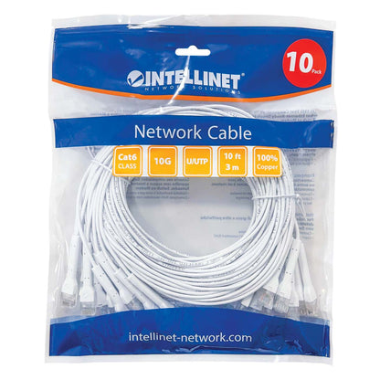 Paquete de 10 cables patch Cat6 FlexyBoot Slim, 3.0m , U/UTP Packaging Image 2