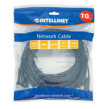 Paquete de 10 cables patch Cat6 FlexyBoot Slim, 4.2 m, U/UTP Packaging Image 2